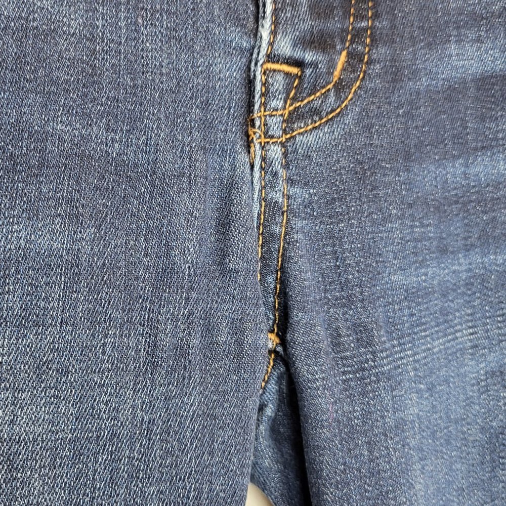 Madewell 9" inch High Rise Skinny Dark Blue Denim Jeans, Size 24, GUC - Picture 9 of 9